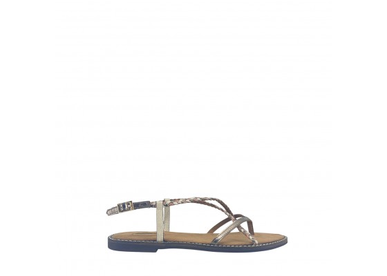 Sandalia Plana Estilo Gladiador